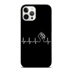 Black Empowerment Fist Heartbeat African American Rights iPhone Case